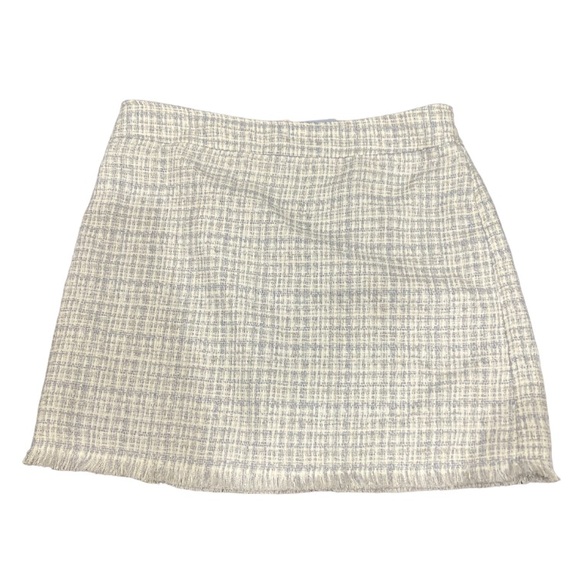Maison D’Amelie light purple and white tweed skirt - Picture 1 of 8